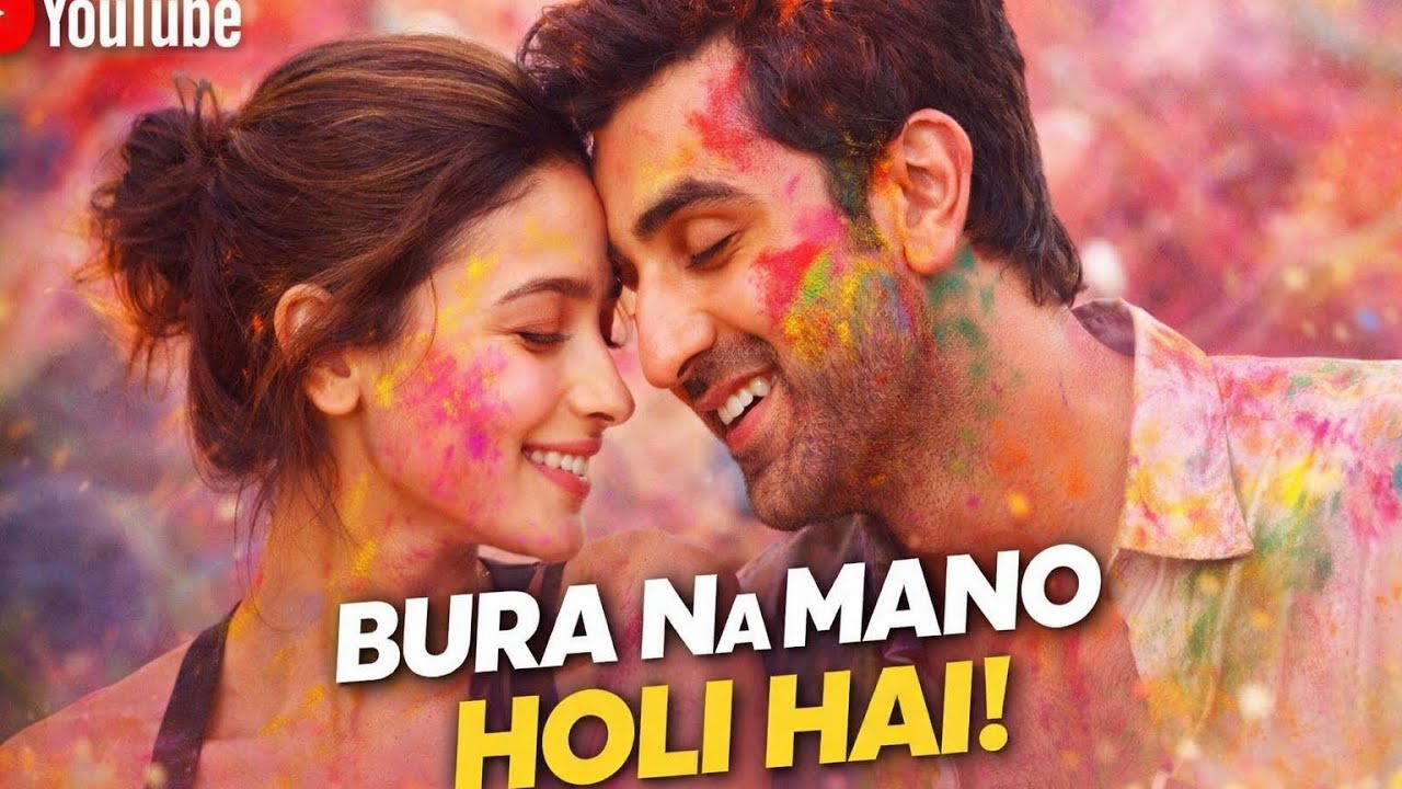 Bura Na Mano Holi Hai ❤️ Holi Special Romantic Song 2026 | 4K Love Holi Video | Hindi Holi Song