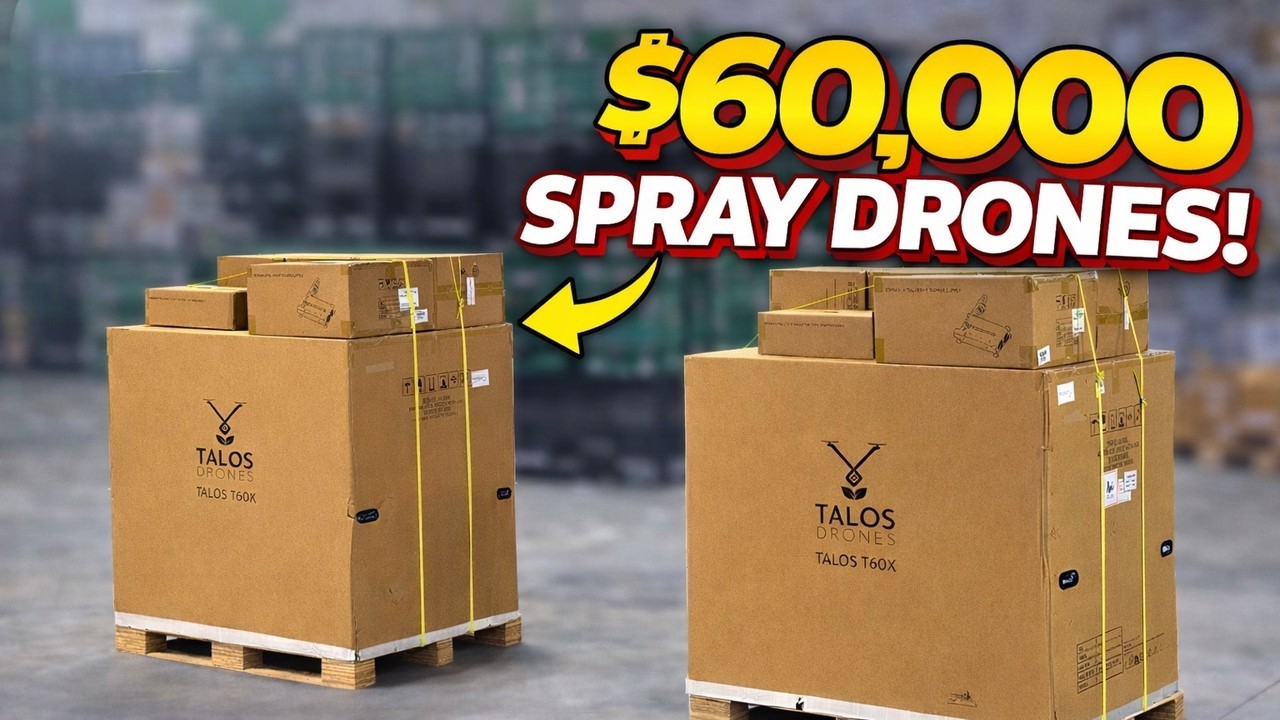 Unboxing Two Brand New Spray Drones!