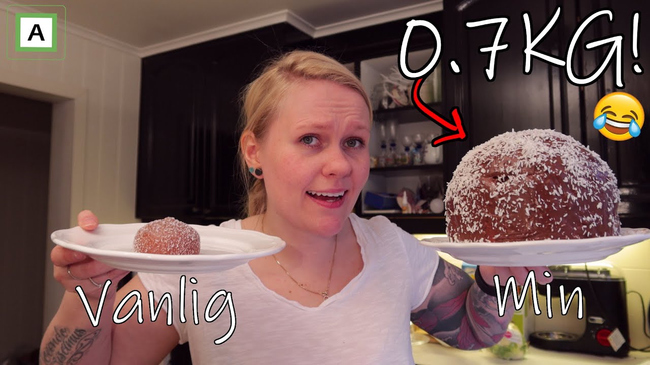 Jeg lager en GIGANTISK Kokosbolle!