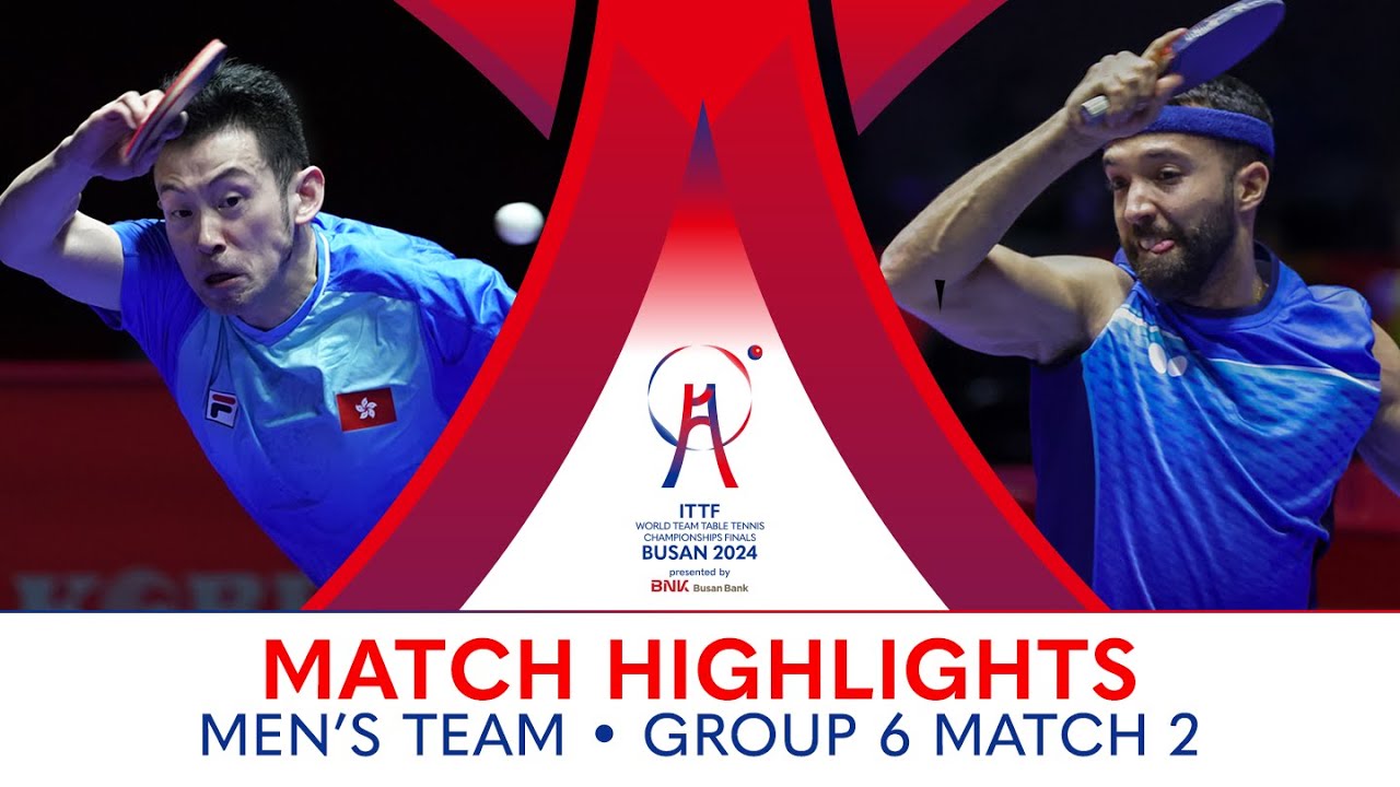 Daniel Gonzalez (PUR) vs Wong Chun Ting (HKG) | MT G6 - Match 2 | #ITTFWorlds2024