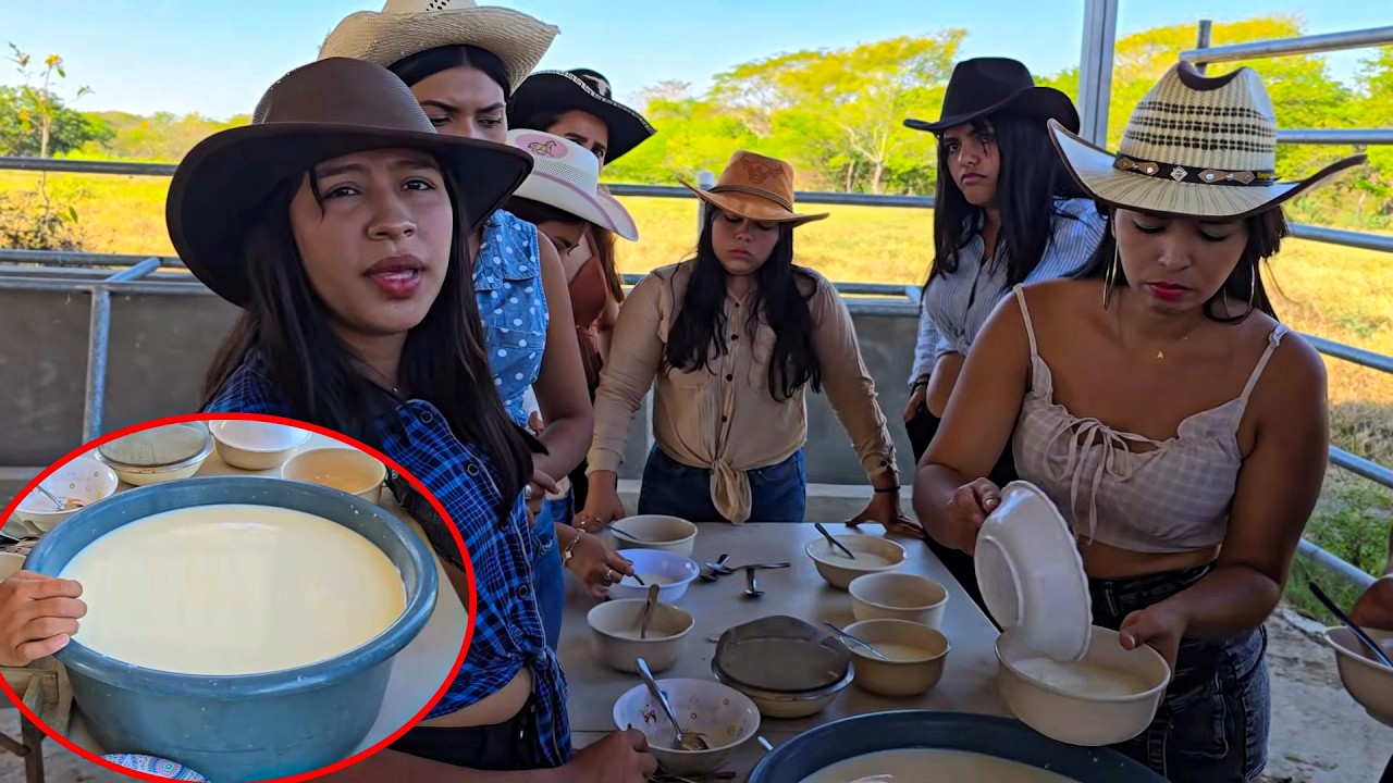 Preparando la leche para hacer Queso🧀