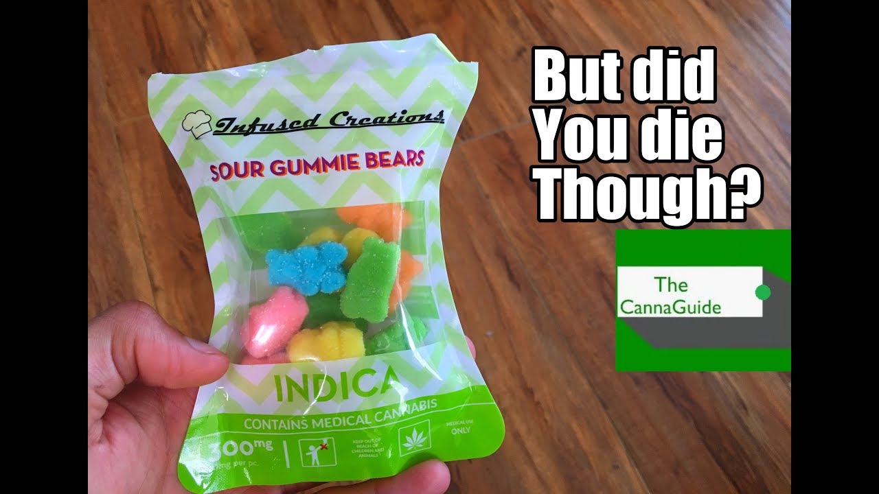 Weed Gummies! Infused Creations 300mg Indica - Canna Guide Review