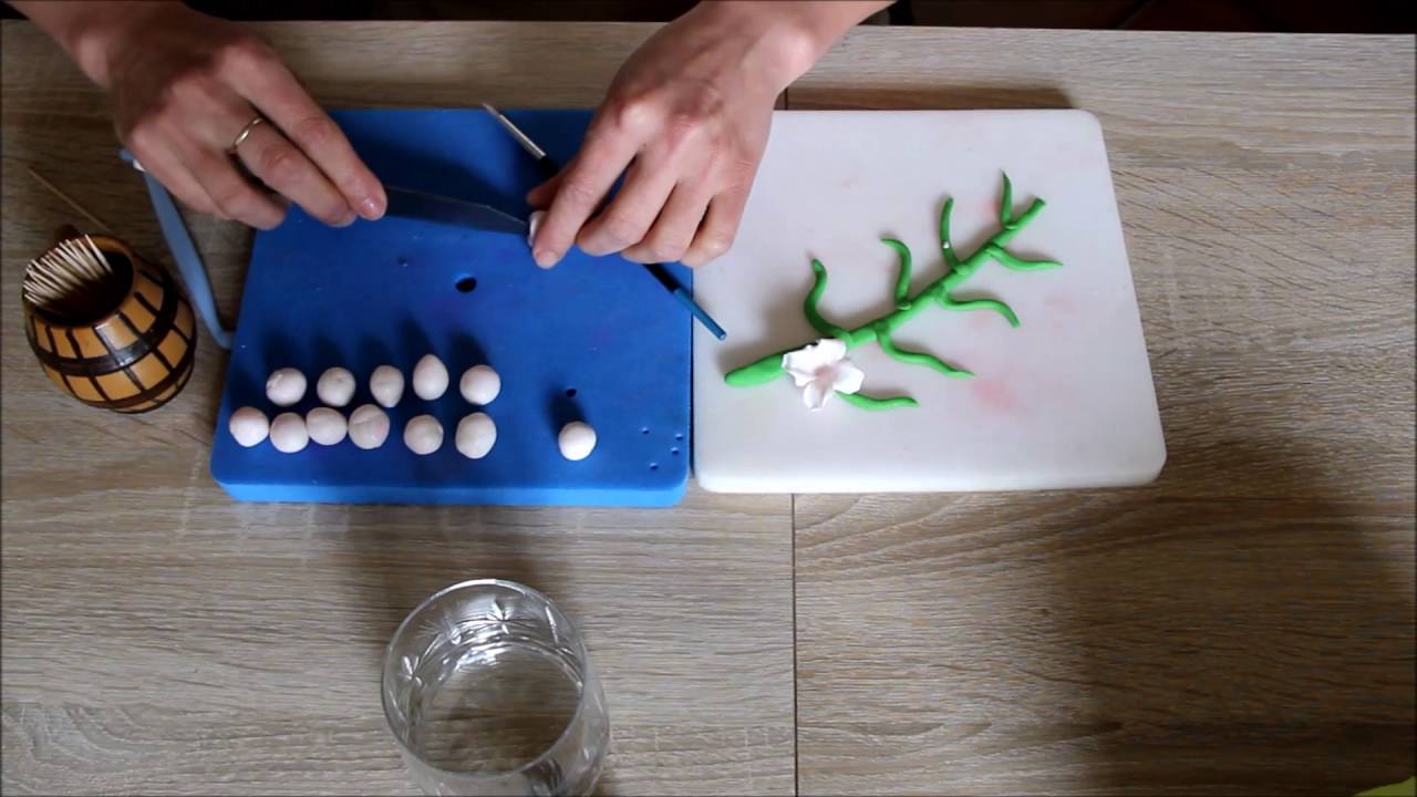 Zambile din fondant. Hyacinthe aus Fondant