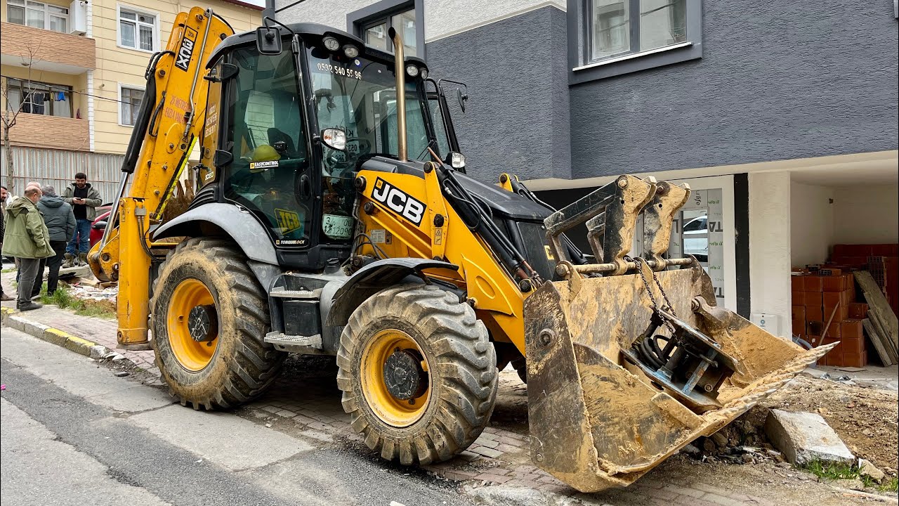 JCB KEPÇEYLE ÇEVRE DÜZENİ