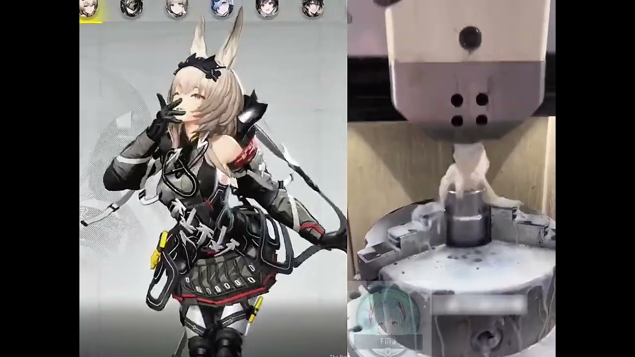 Arclight, Estella, Avywenna, Akekuri (Arknight Endfield) ❗❗VS Pile Driver Pounding Meme🔥🔥