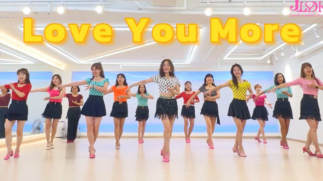 Love You More Linedance/ Beginner/ 러브 유 모어 라인댄스/ JLDK 토요오전동호회