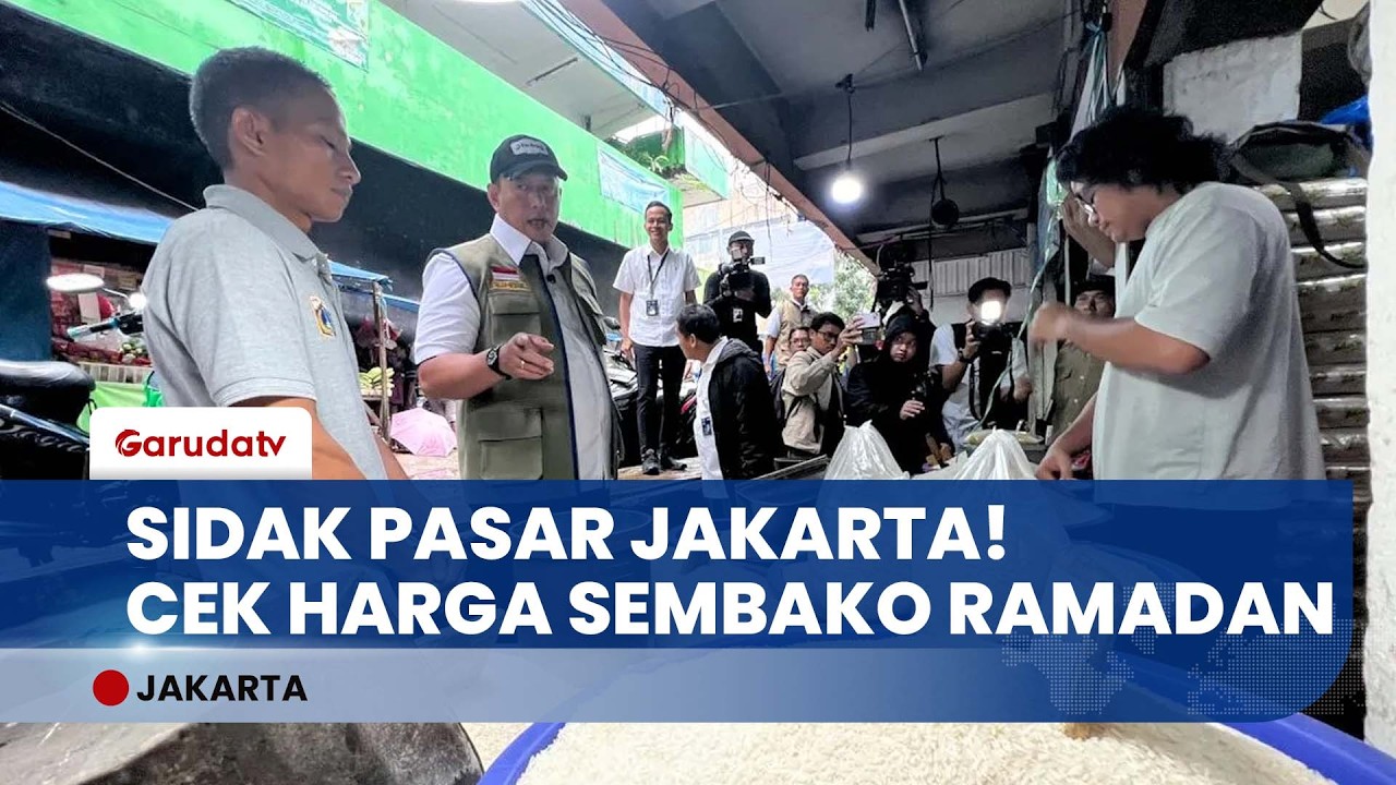 Stok Aman! Bulog & Satgas Pangan Sidak Pasar Jakarta: Harga Beras Stabil, Minyakita Sesuai HET!