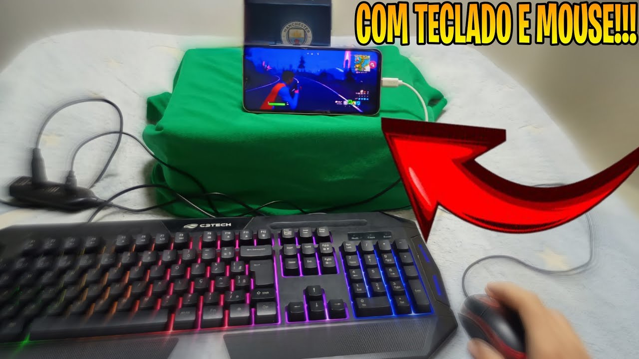 COMO JOGAR FORTNITE MOBILE COM TECLADO E MOUSE PELO BETTER XCLOUD?!!! ⚙️🖱