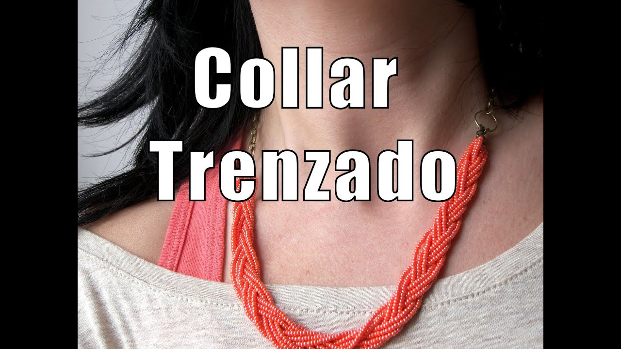 Abalorios DIY - Collar trenzado con rocalla