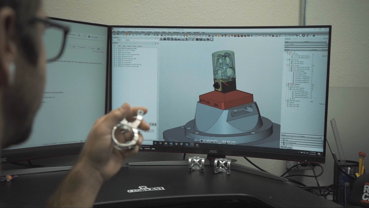 5DEV Titanium Mountain Bike Stem - How it's Made - 5 Axis MTB Components Made in the USA