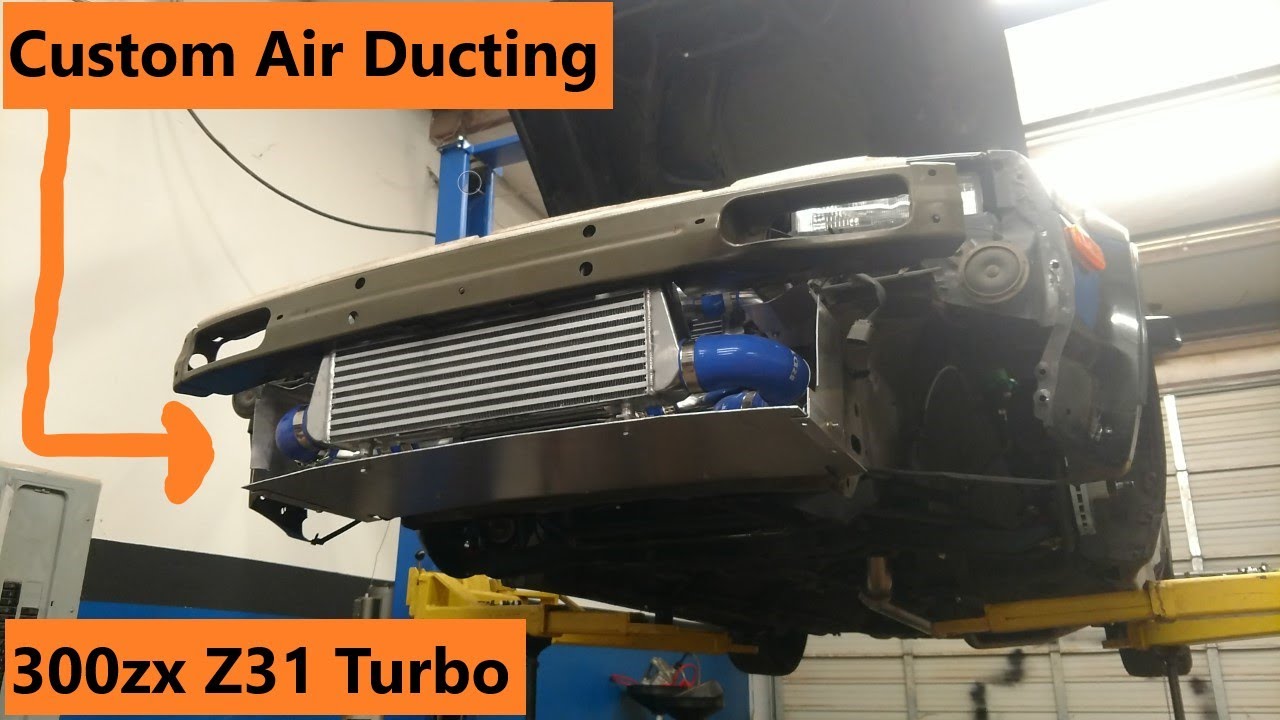 300zx Turbo Build Z31 Custom Air Ducting