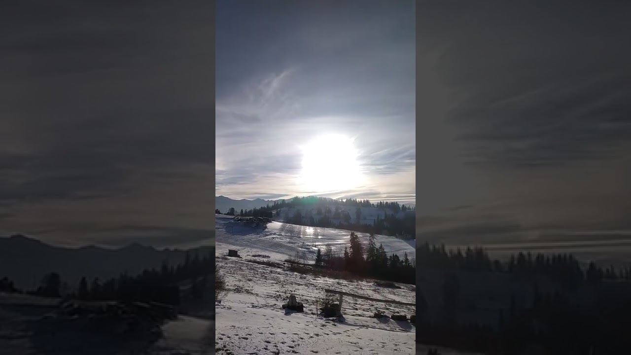 Beautiful Landscape of Tatra Mountains Sunset Poland mountains