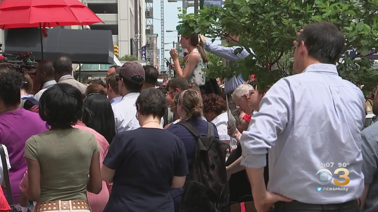 Health Care Professionals Rally At Hahnemann University Hospital To Protest Closing