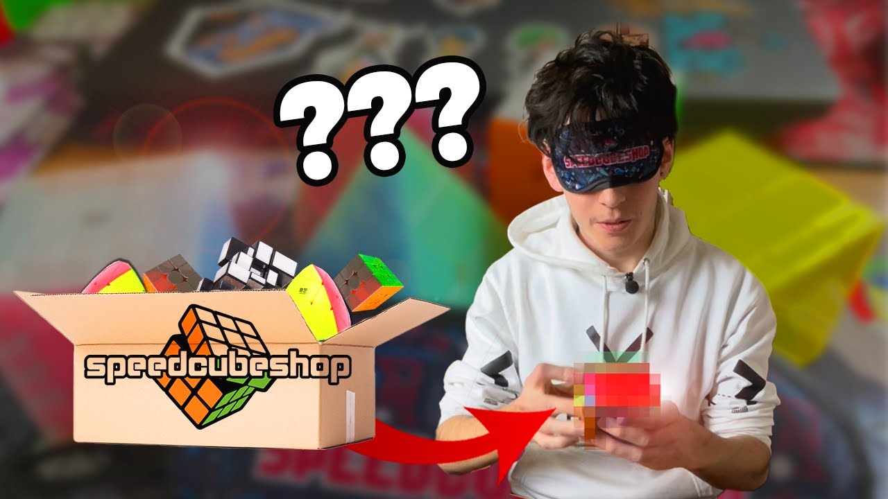 Un colis de Rubik's cube MYSTÈRE !?  (ouverture à l'aveugle)