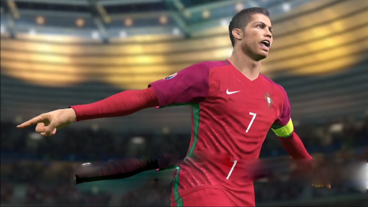 UEFA Euro 2016 Final - PES 2016 - Portugal vs France | Gameplay (HD) [1080p60FPS]