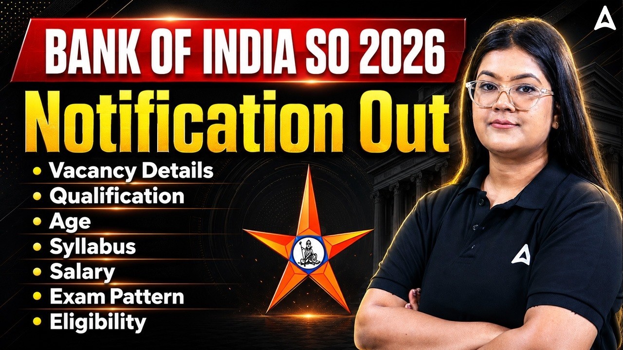 Bank of India Specialist Officer 2026 Notification Out | Complete Details