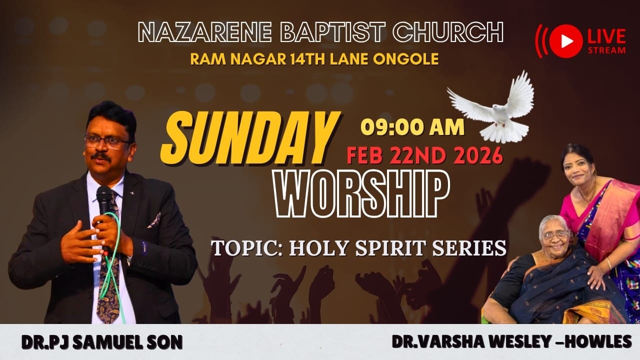 NAZARENE BAPTIST CHURCH ONGOLE OFFICIAL Live Stream