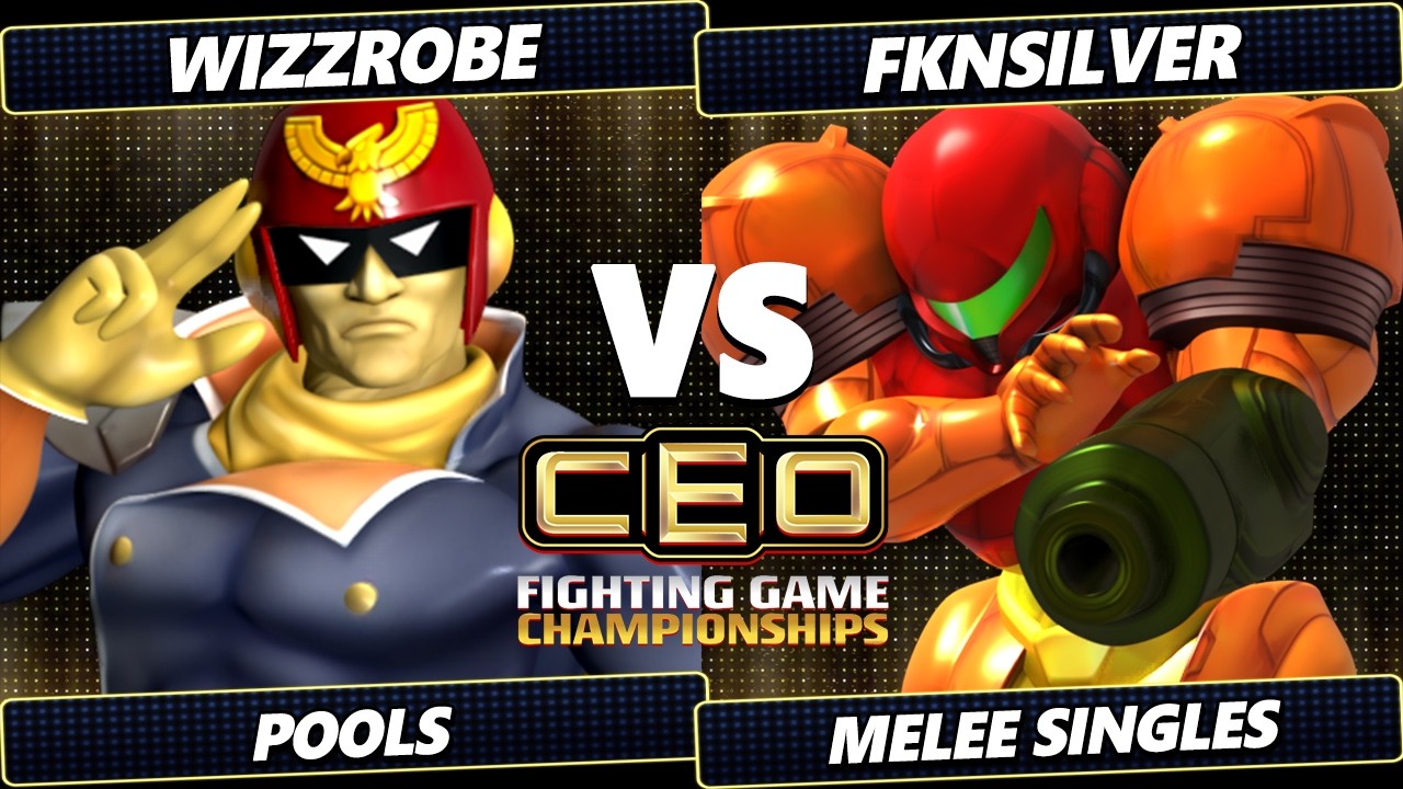 CEO 2026 &mdash; Wizzrobe (Captain Falcon) против fknsilver (Samus) Smash Melee &mdash; SSBM