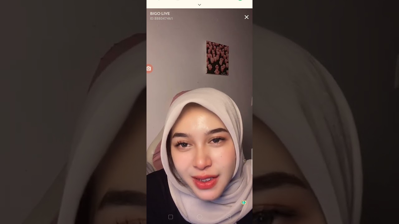 Bigo live hijab manis 💝❤️
