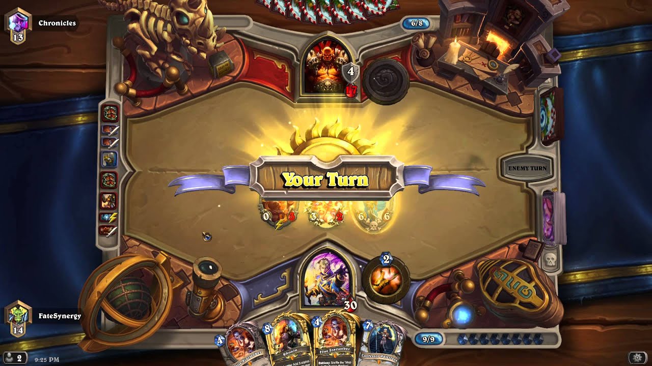 Constructed Golden Monkey Priest Vs Control warrior | 4 Elise the Starseeker?