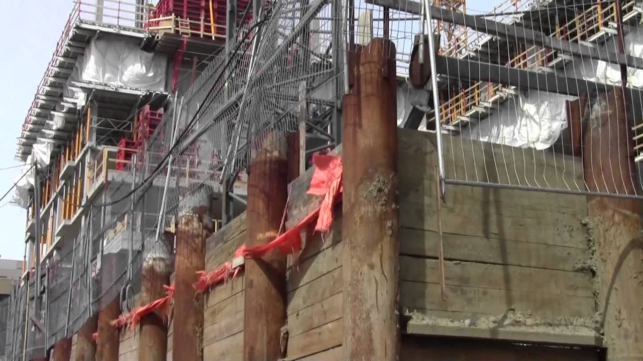 Soutènement des terres, construction d'édifices en hauteur