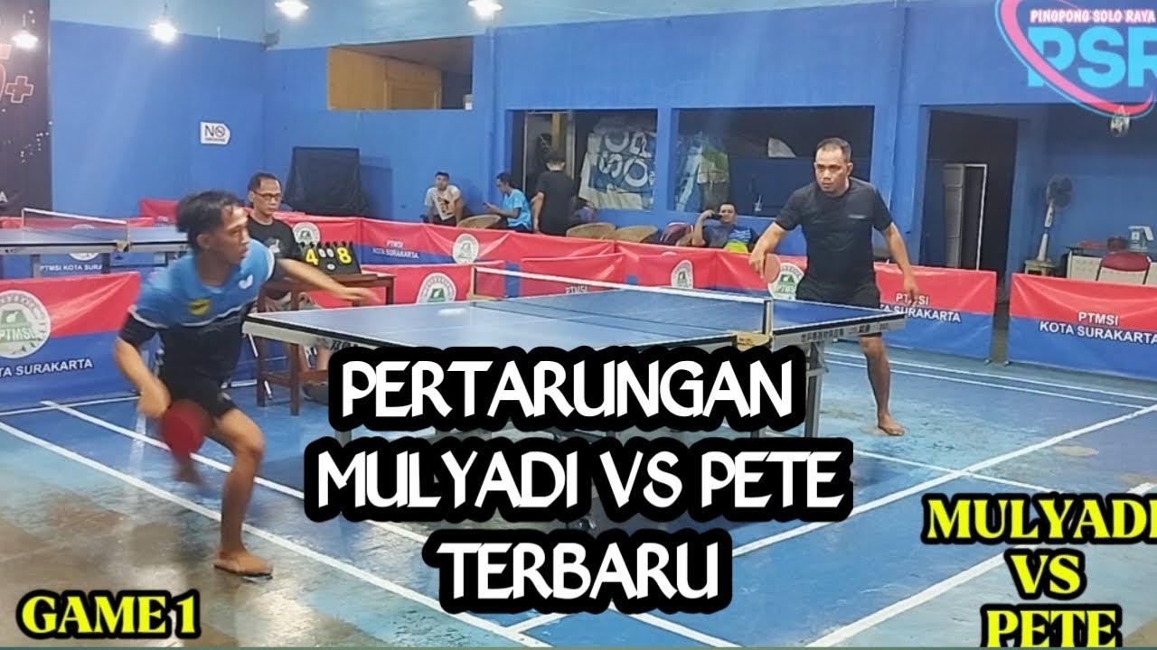 MASTER BINTIK INDONESIA MULYADI VS PETE🏓