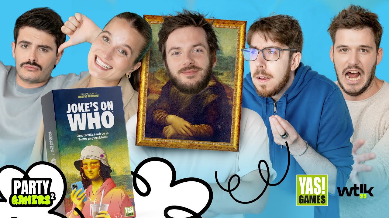 Andy Wahrol o il Gabibbo? | Joke's On Who con gli @iNoobChannel - Party Gamers 2 Ep. 6