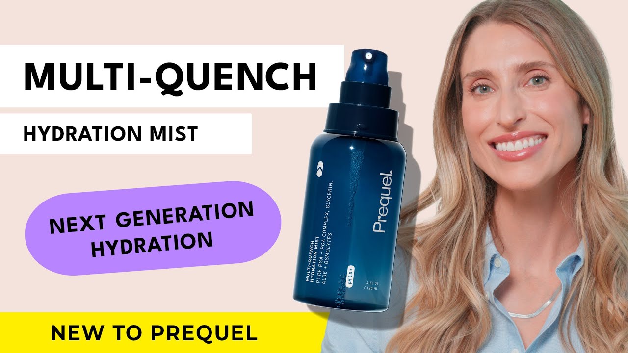Introducing Prequel's NEW Multi-Quench Polyglutamic Acid Mist | Dr. Sam Ellis