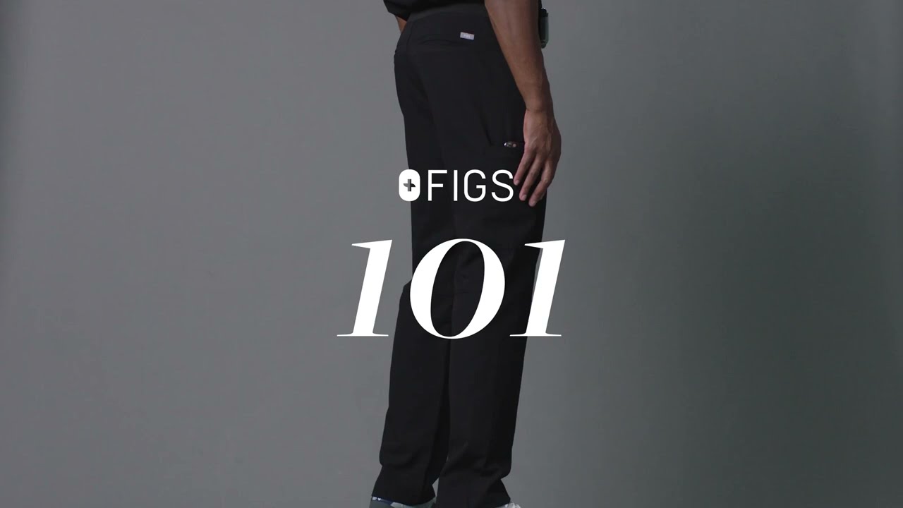 FIGS 101: Men&rsquo;s Axim&trade; Scrub Pant Fit and Features | FIGS Scrubs