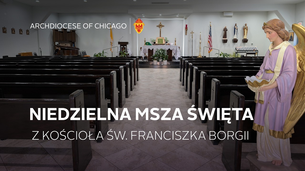 Niedzielna msza święta z Kościoła ŚW. Franciszka Borgii - 3/29/2026