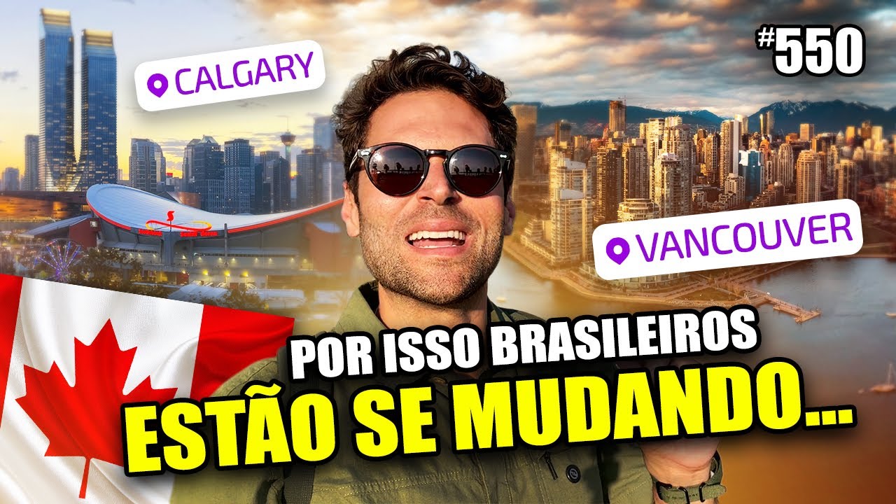 As diferenças BIZARRAS entre CALGARY e VANCOUVER (brasileiros frustrados por não saberem disso) #550