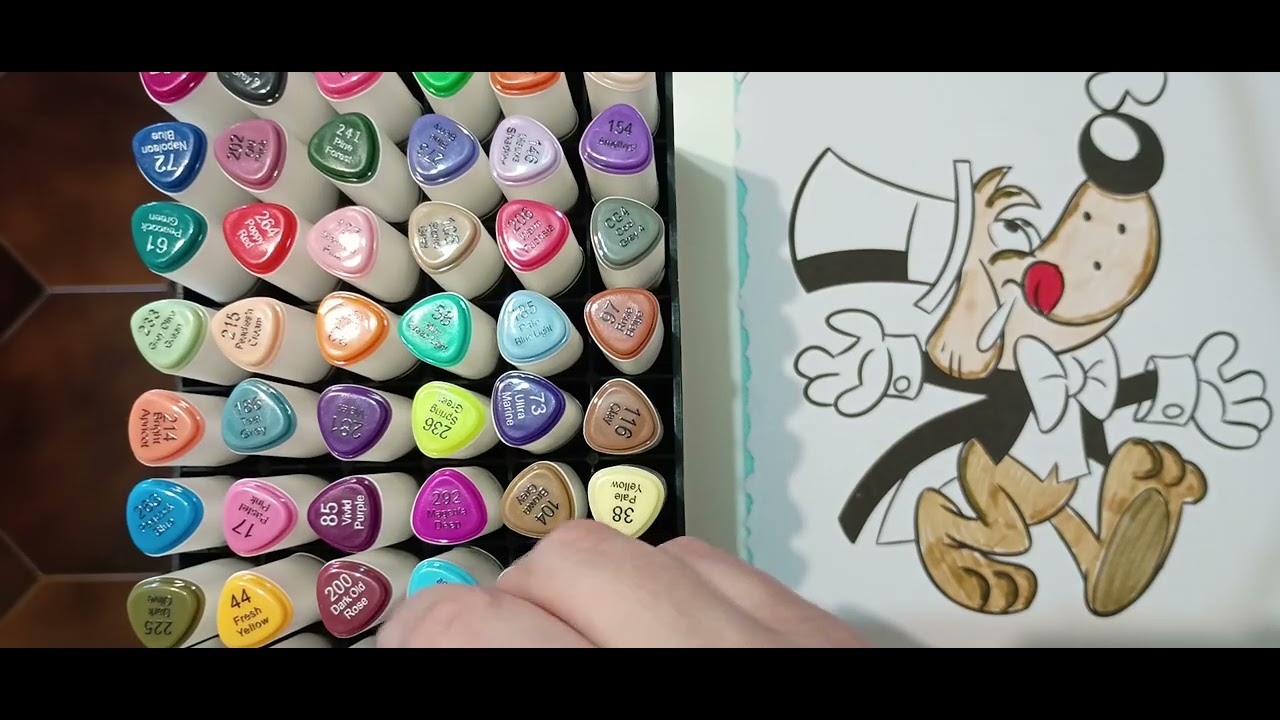 ASMR color Page book 3 color with me relaxing color 💙