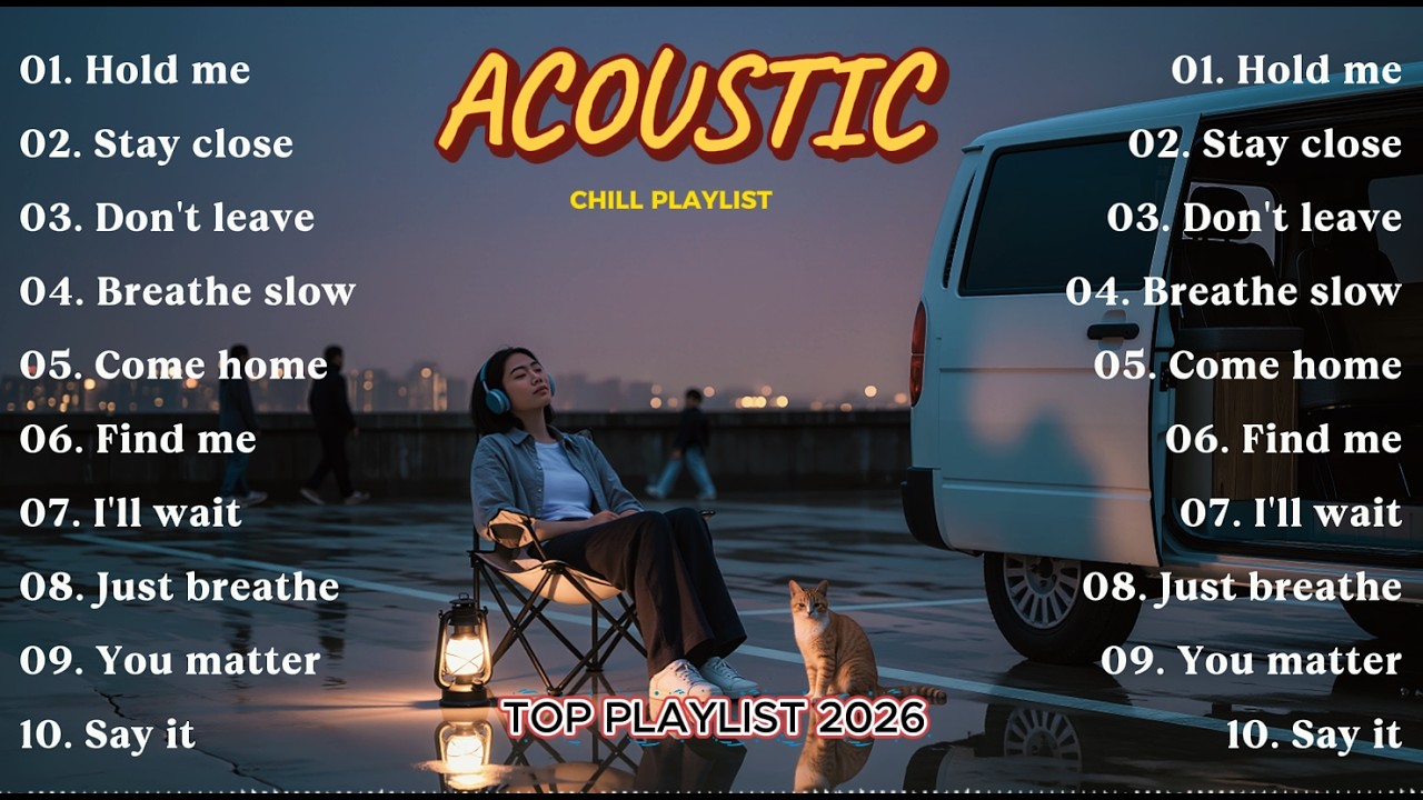 Healing Vibes Playlist 2026 ✨ | New Acoustic Pop Music | Top Hits & Chill Vibes Trending