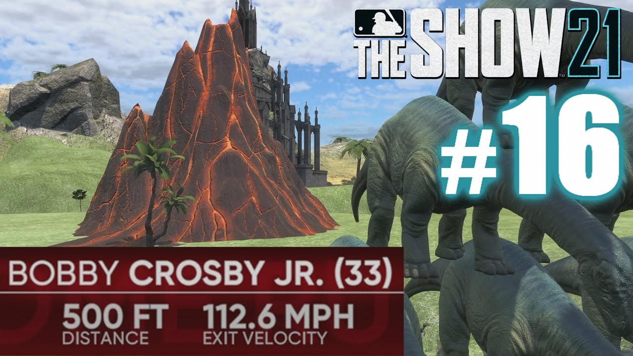 500-FOOT BOMB HITS VOLCANO! | MLB The Show 21 | Road to the Show #16