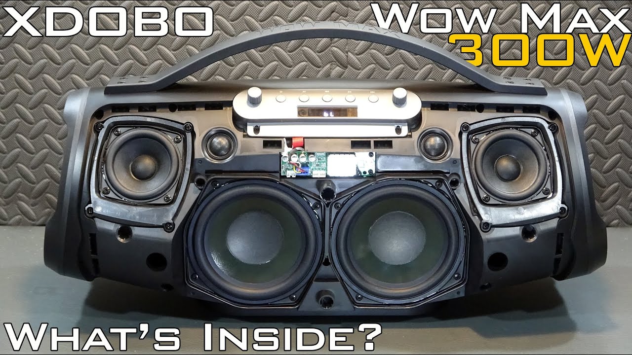 What's Inside XDOBO BMTL WOW MAX 300W Bluetooth Speaker