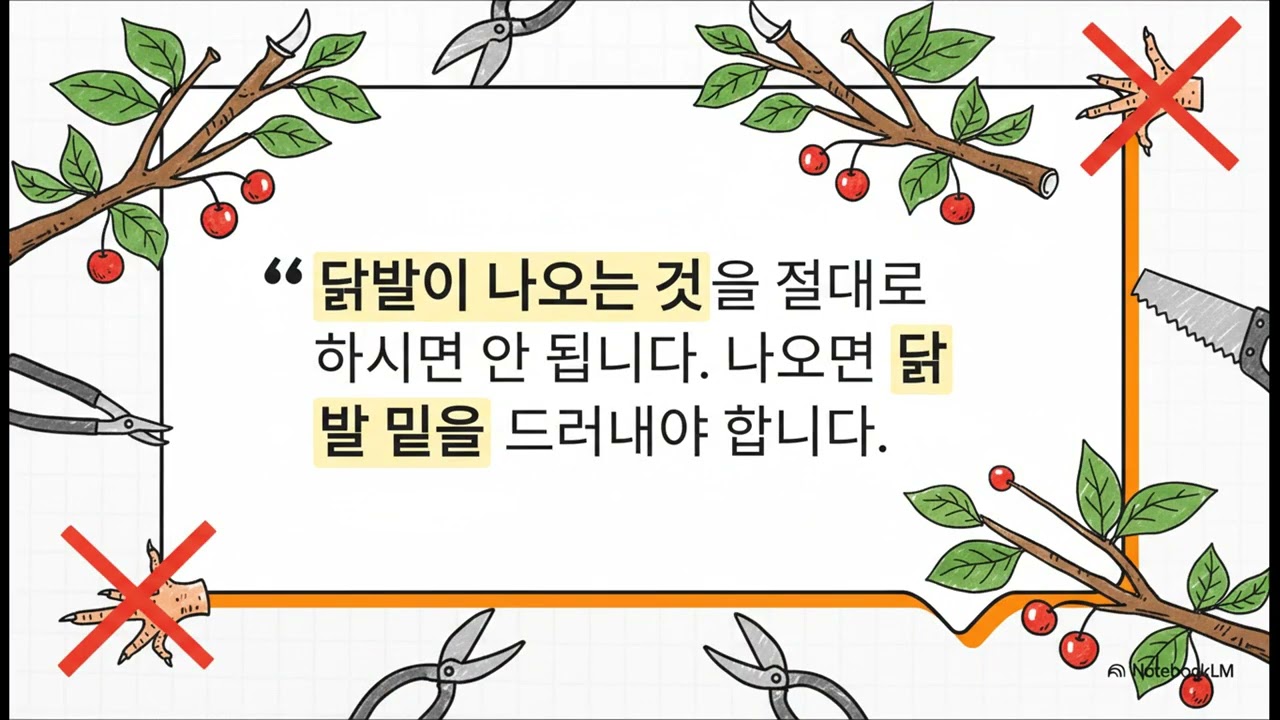 체리나무 전정의 모든 것