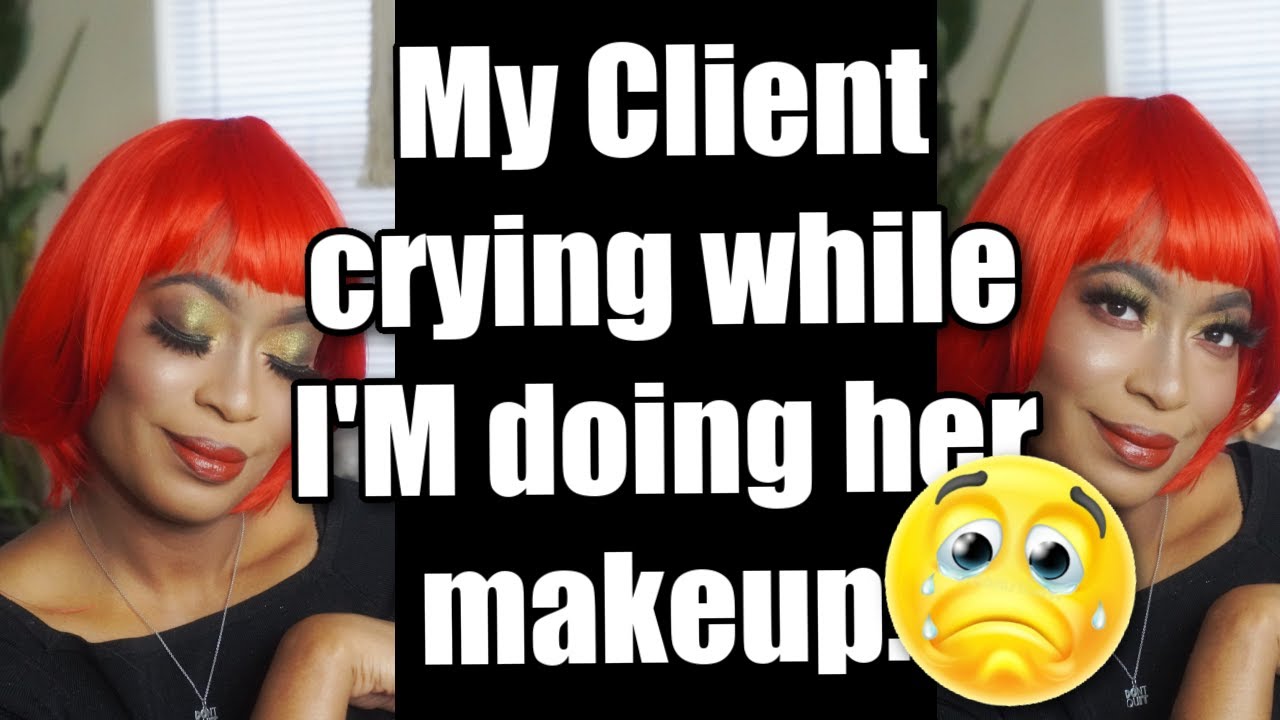 Makeup art Get Ready with my client and I+Makeup by Tyequiece+makeupartist+Red hair