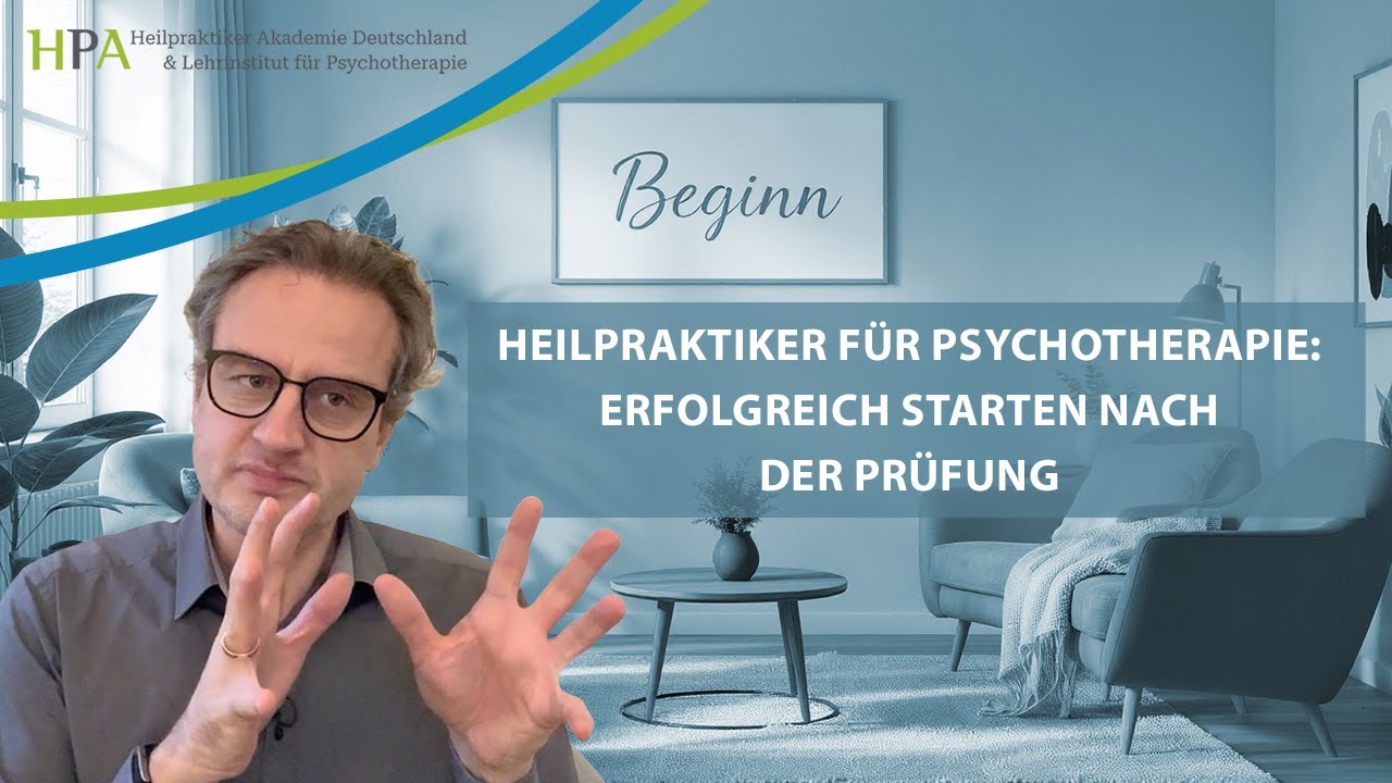 Heilpraktiker für Psychotherapie: Erfolgreich starten nach der Prüfung