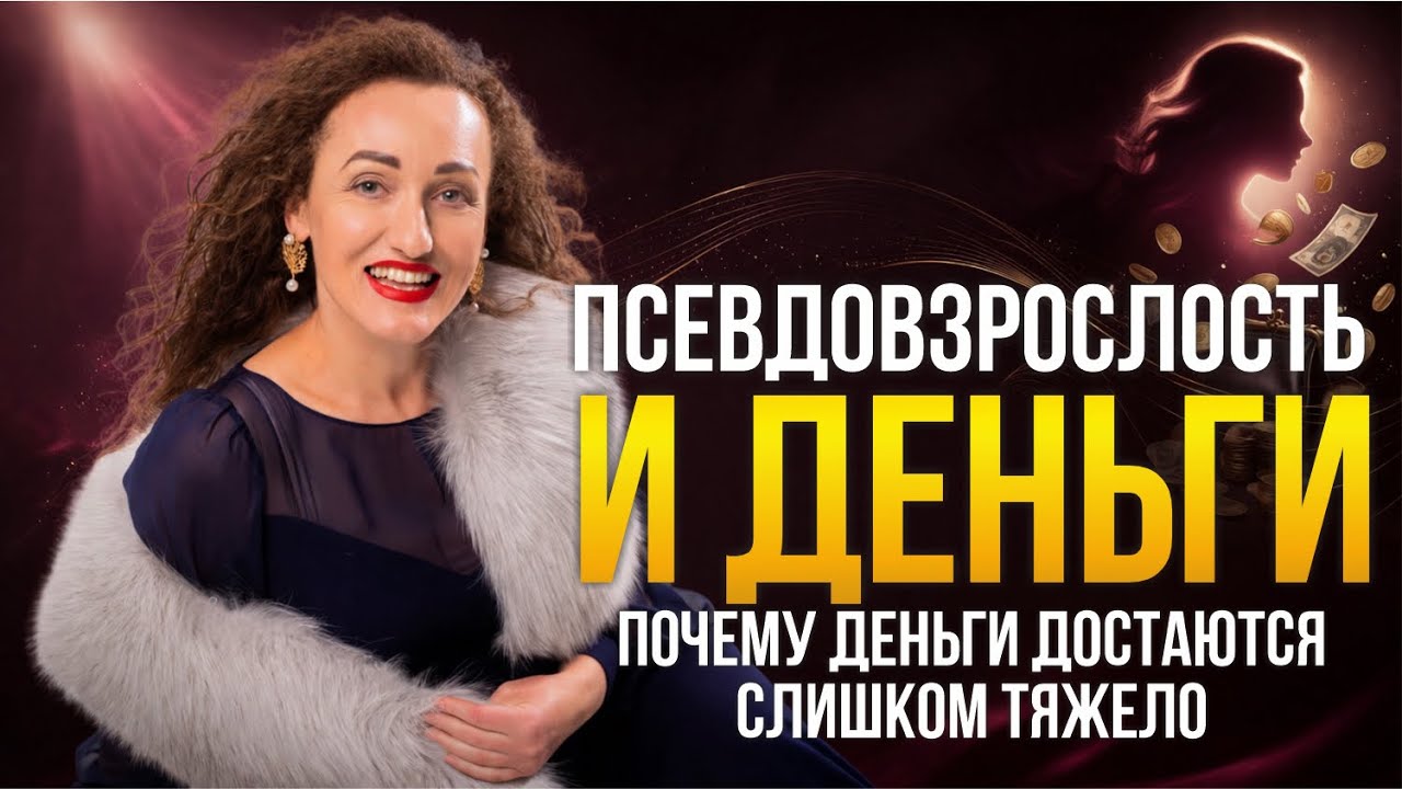 ДЕНЬГИ И ПСЕВДО ВЗРОСЛОСТЬ
