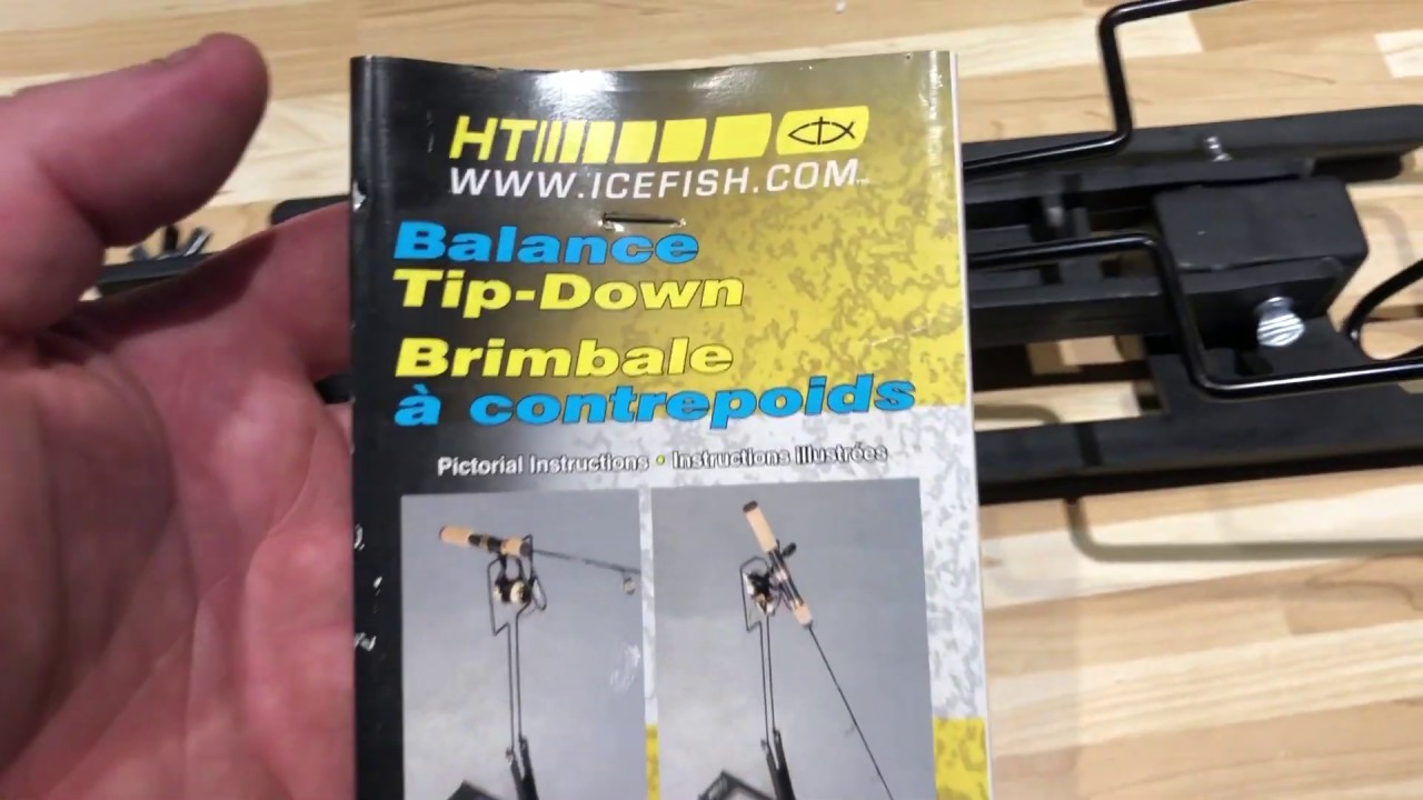 Ice fishing TIP-DOWN Rod holder REVIEW IT FAILS and the Solution  ,,,,