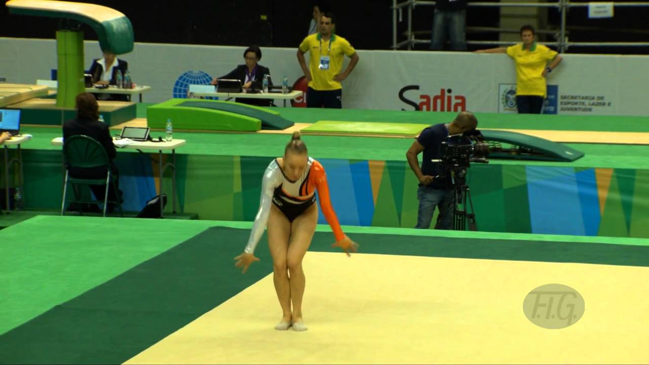 WEVERS Lieke (NED) - 2016 Olympic Test Event, Rio (BRA) - Qualifications Floor Exercise