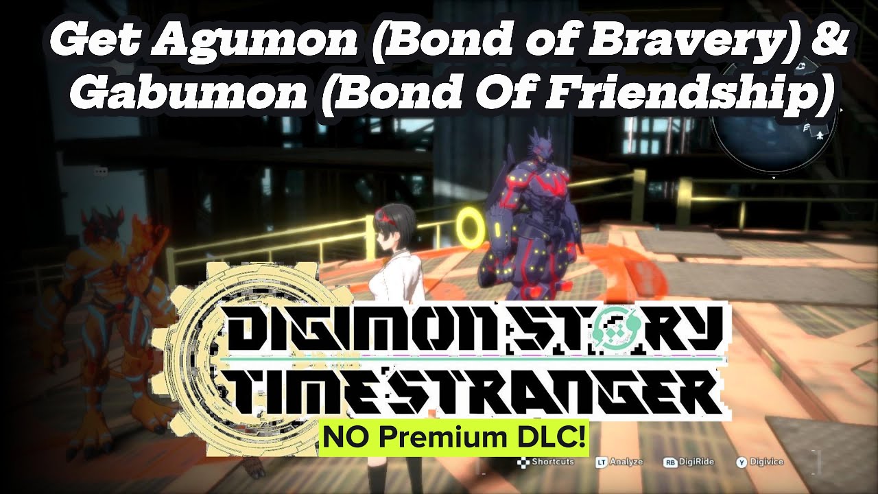 How to Get Agumon Bond of Bravery & Gabumon Bond of Friendship NO DLC!| Digimon Story Time Strangers