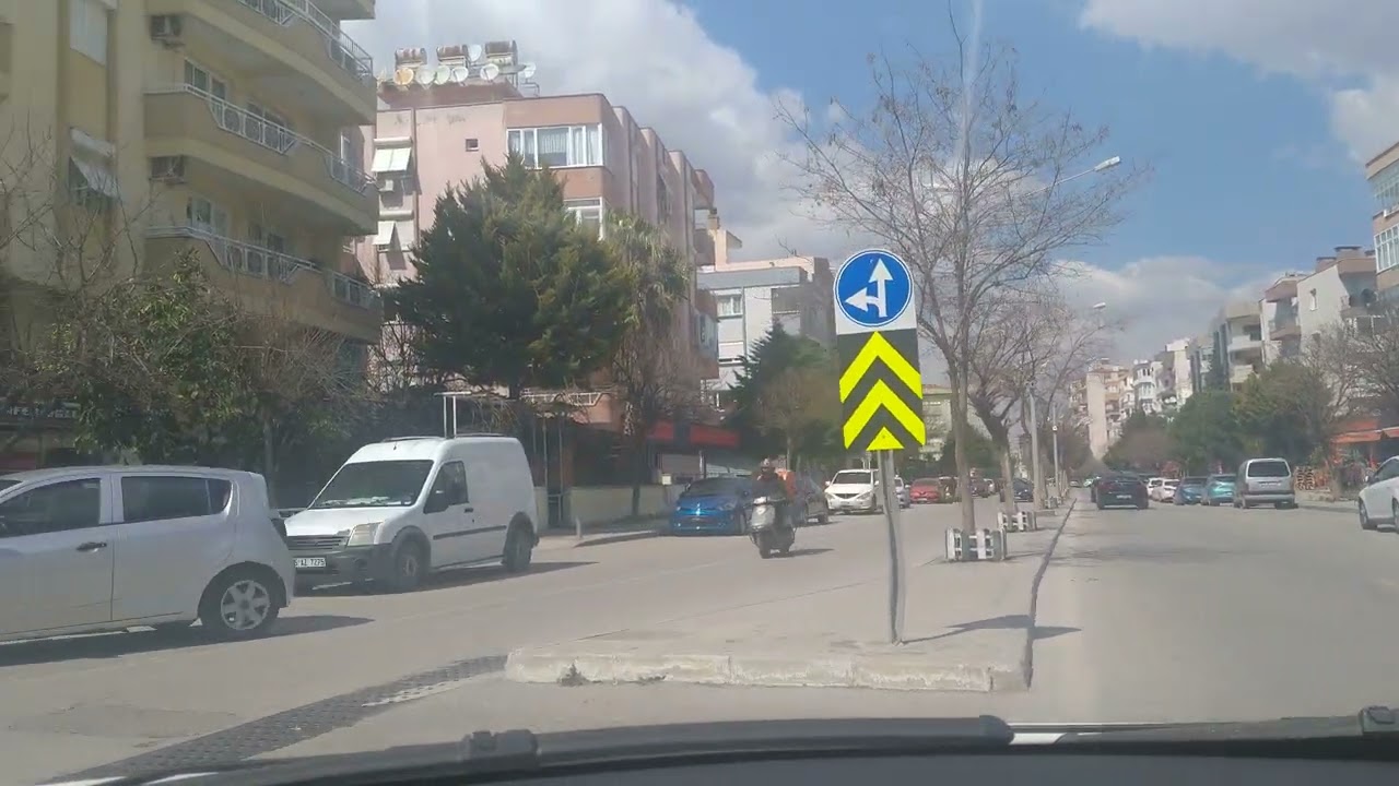 İzmir Gaziemir Direksiyon Sınav Güzergahı ( Parkuru ) videolu anlatım.