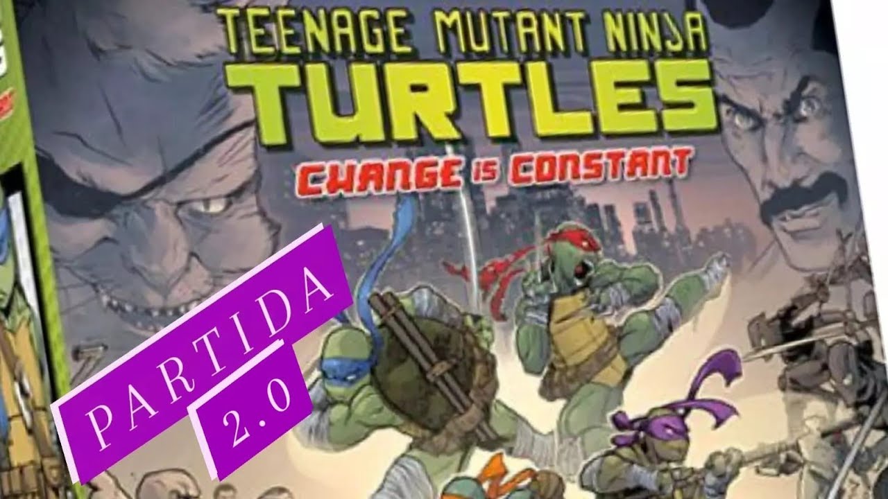 TORTUGAS NINJA PARTIDA (2 ESCENARIO)