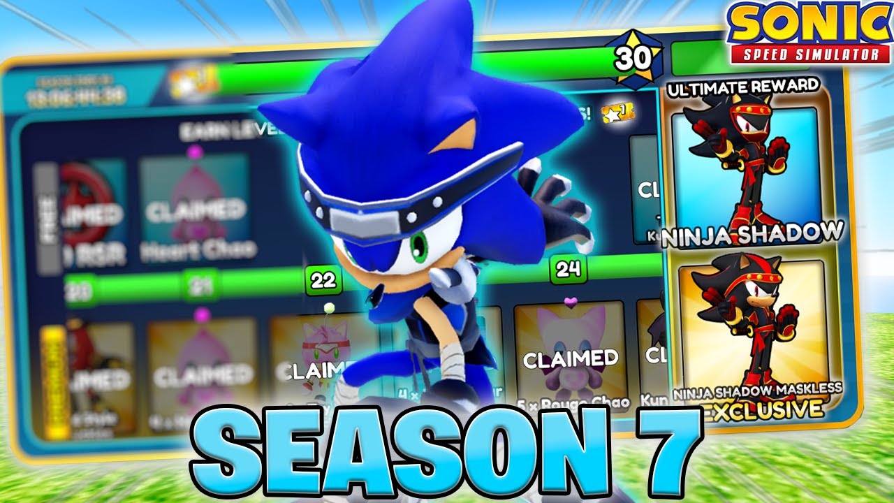 *7-й сезон* уже здесь! (Обновление Sonic Speed ​​Simulator)