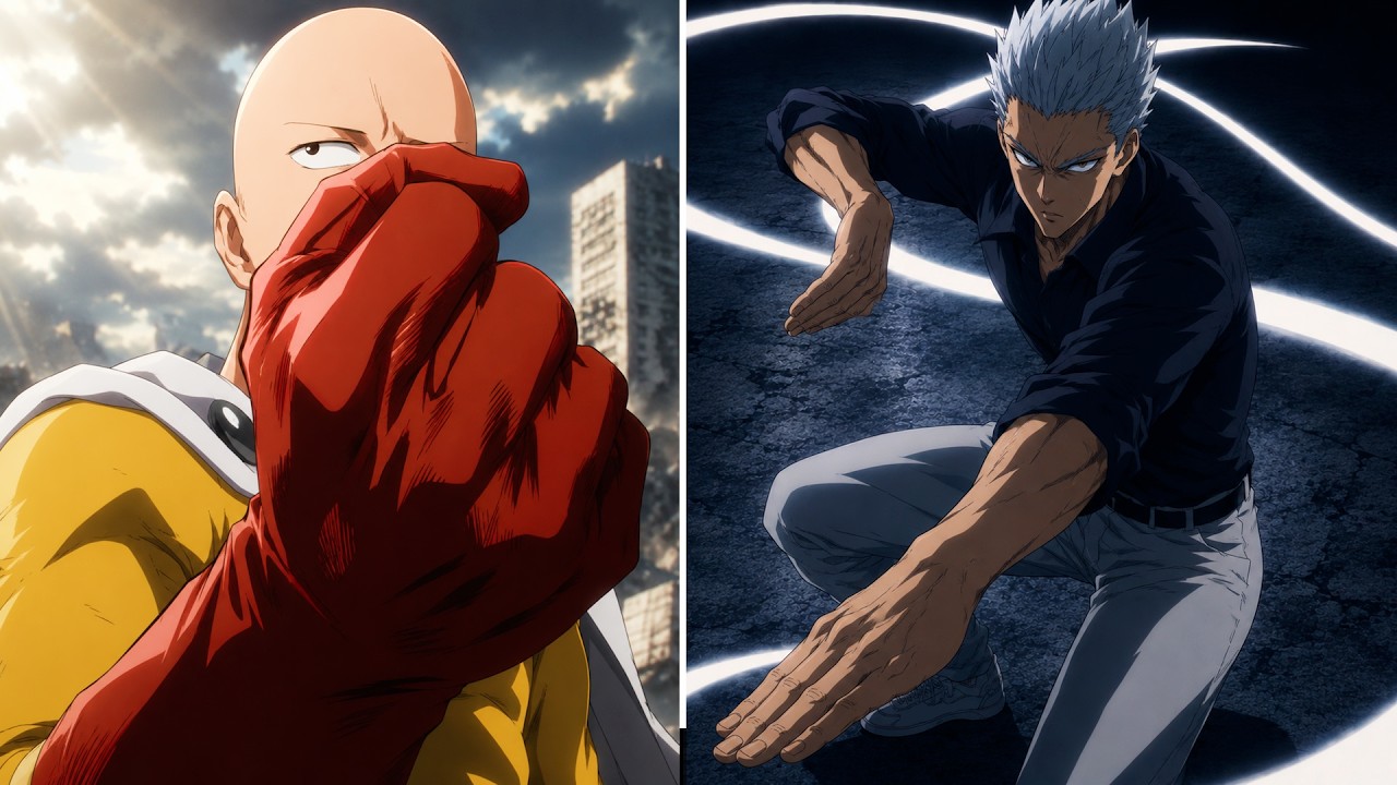 GAROU ATTACKS DRAGON LEVEL! One Punch Man Chapter 235