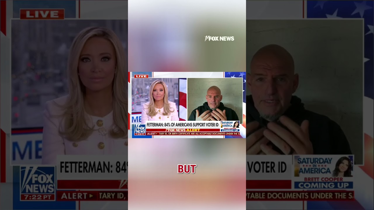Fetterman breaks with Democrats on voter ID fight