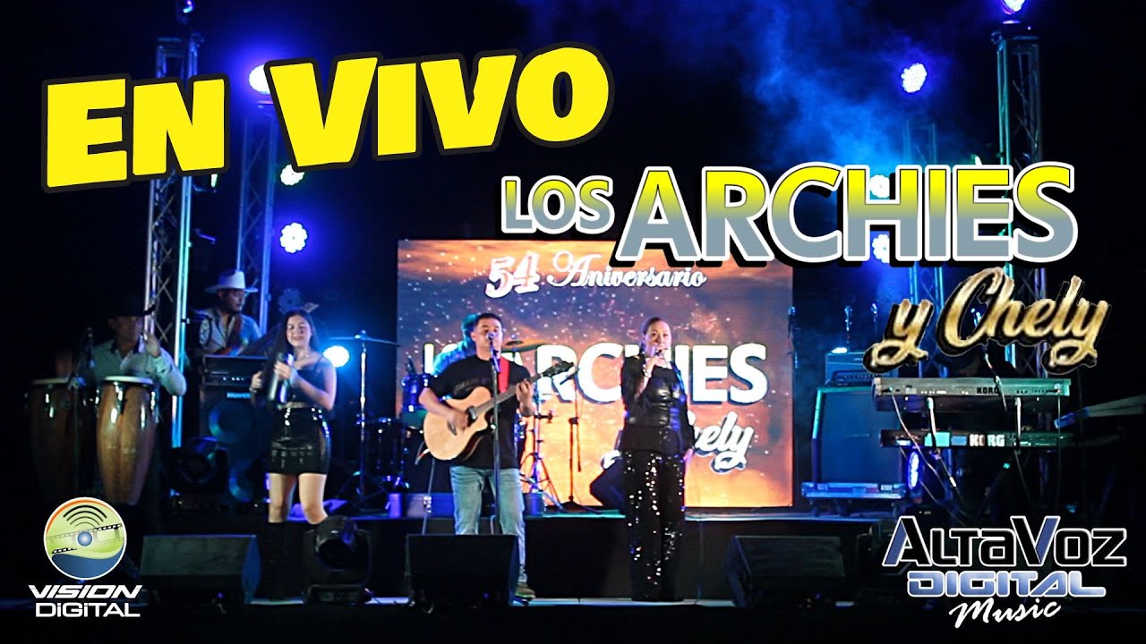 LOS ARCHIES Y CHELY | En Vivo BAILE 54 ANIVERSARIO | Duendes de Control