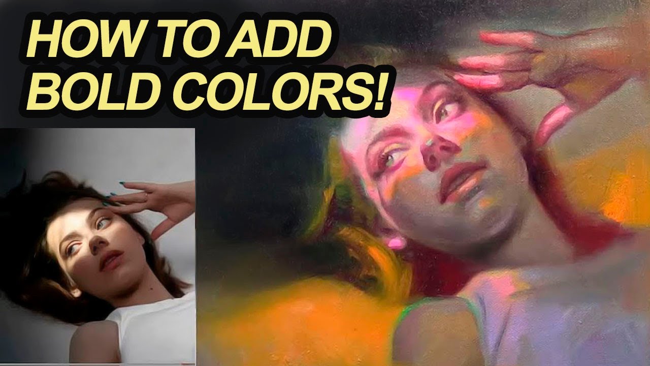 Alla Prima Oil Portrait – Expressive Brushwork & Realism in Oil Painting
