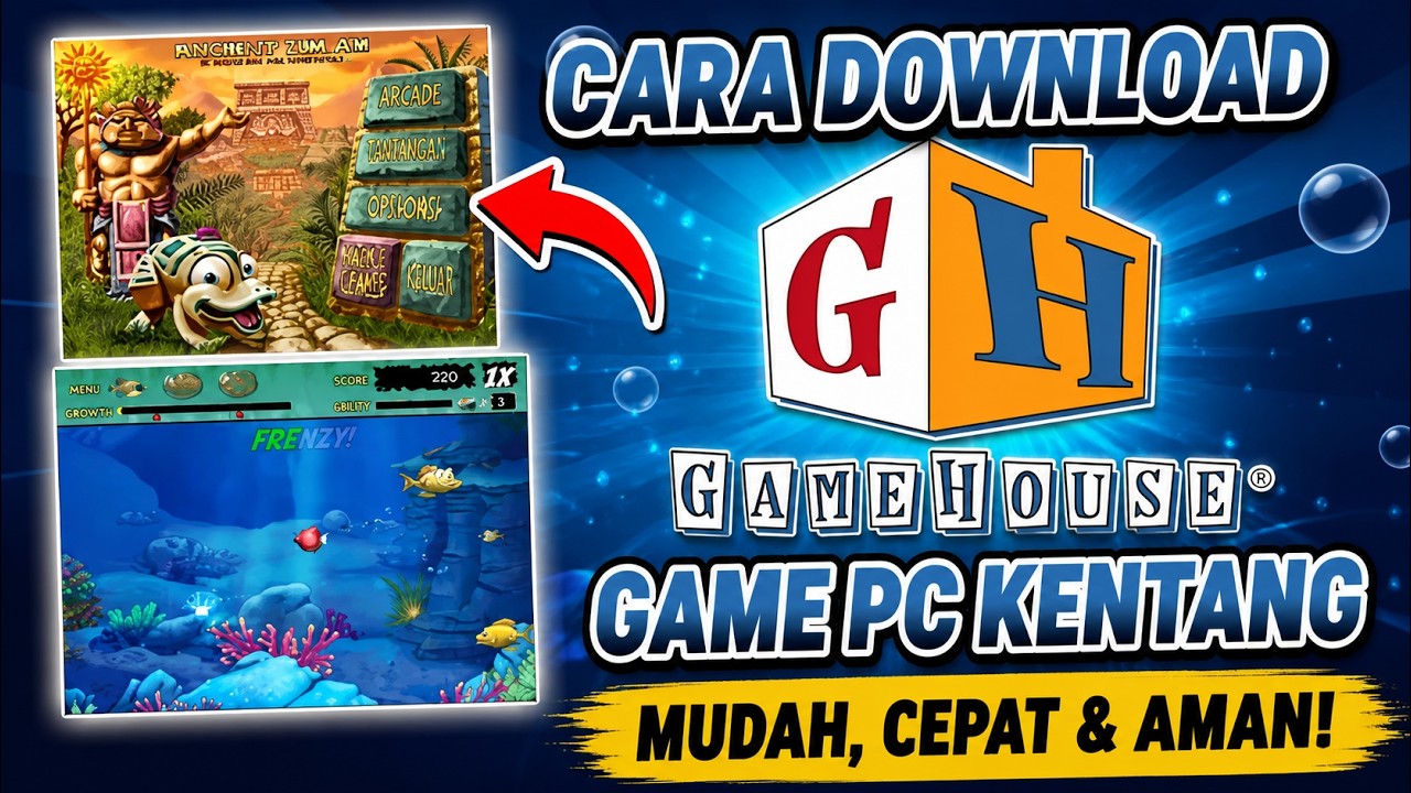 1 FILE ISI 150 GAME WAH || NOSTALGIA BANGET || GAME HOUSE